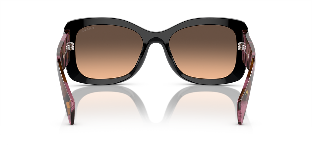 Prada PR A08S M (56 - 20) with Brown lenses and Violet frame  display picture 3
