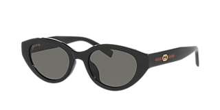 Gucci GG1979SK M (55 - 18) with Grey lenses and Black frame