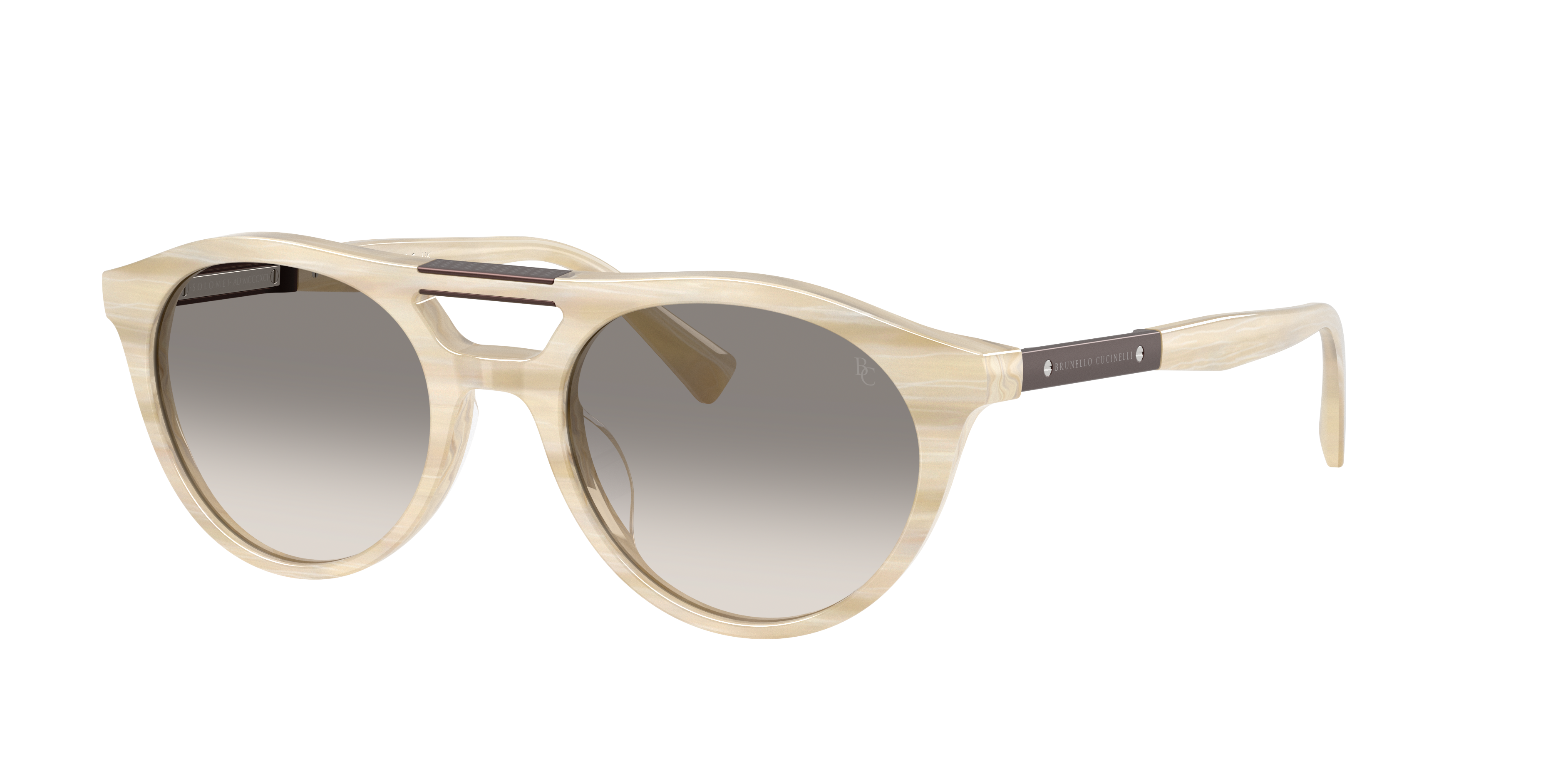Brunello Cucinelli Unisex Sunglass BC4020S -  Frame color: Panama, Lens color: Juta