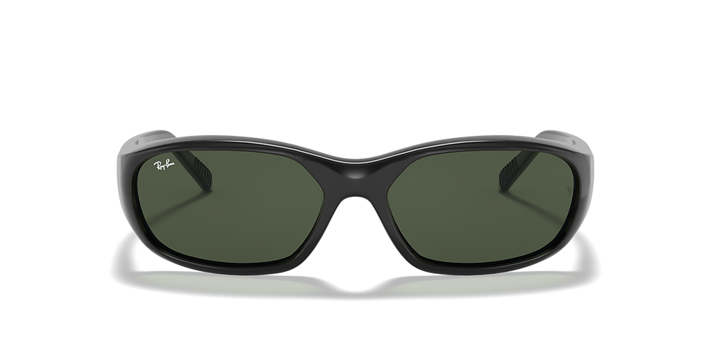 Ray-Ban Daddy-O XL (59 - 17) with Green lenses and Black frame