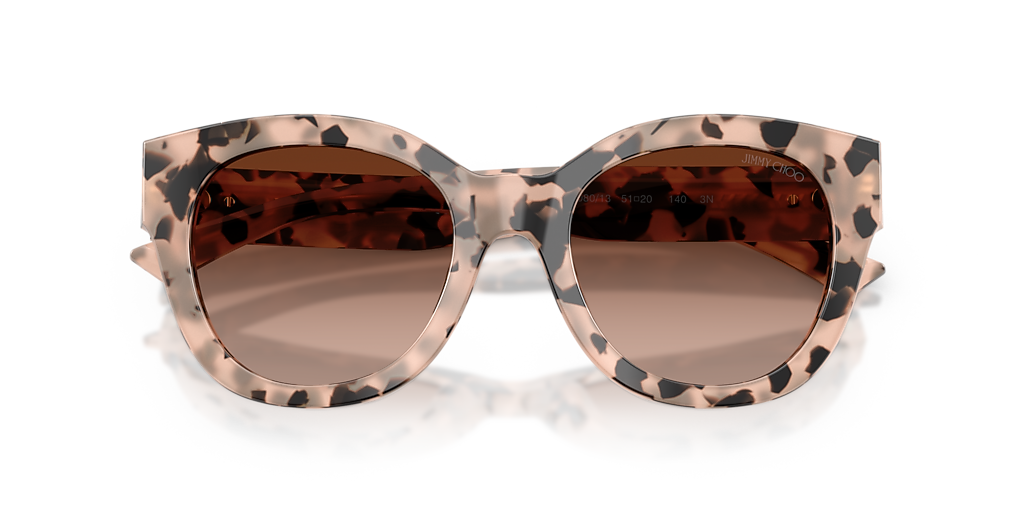 Jimmy Choo JC5053 M (51 - 20) with Brown lenses and Tortoise frame
