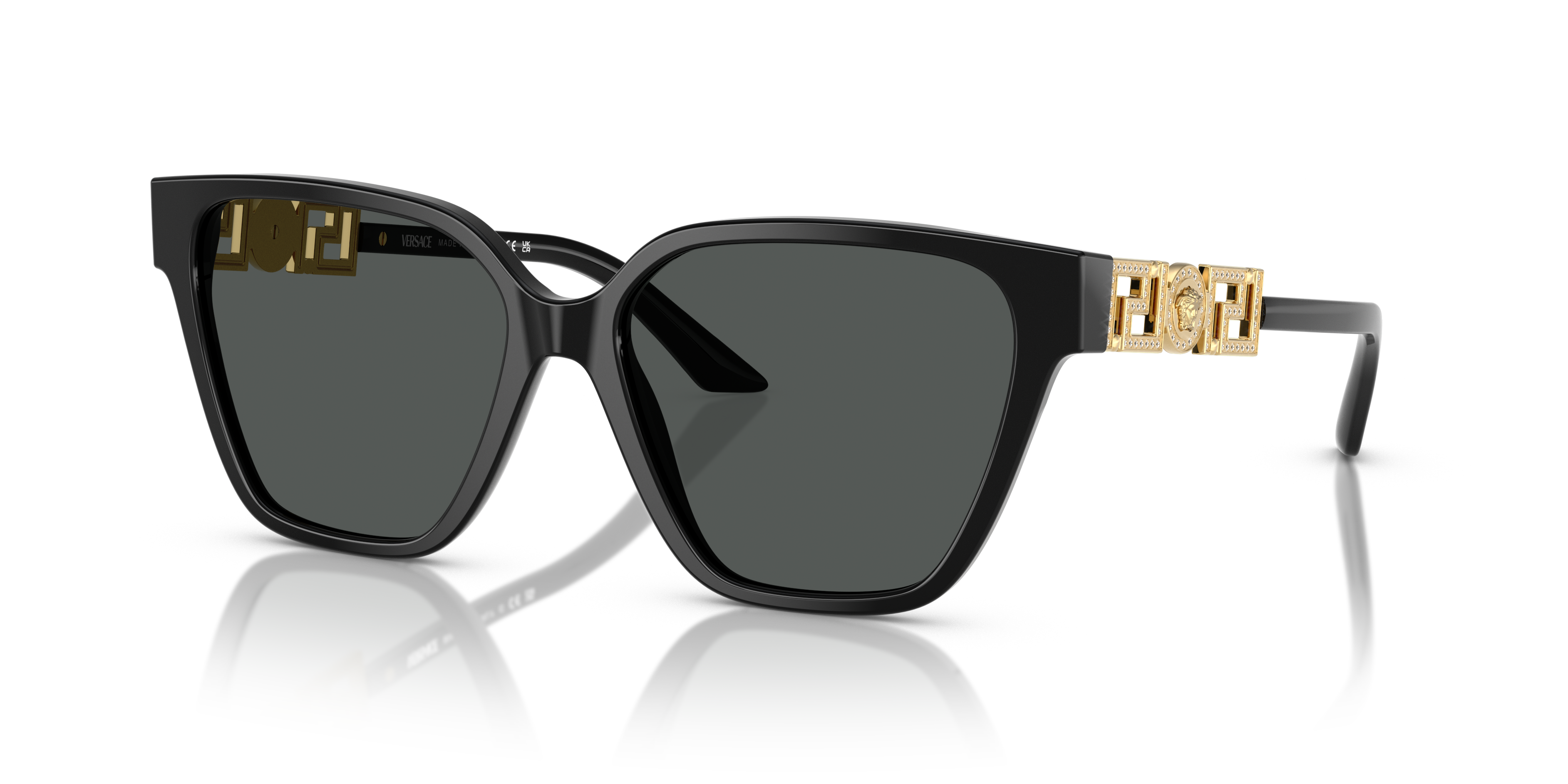 Versace VE4471B L (56 - 16) with Grey lenses and Black frame