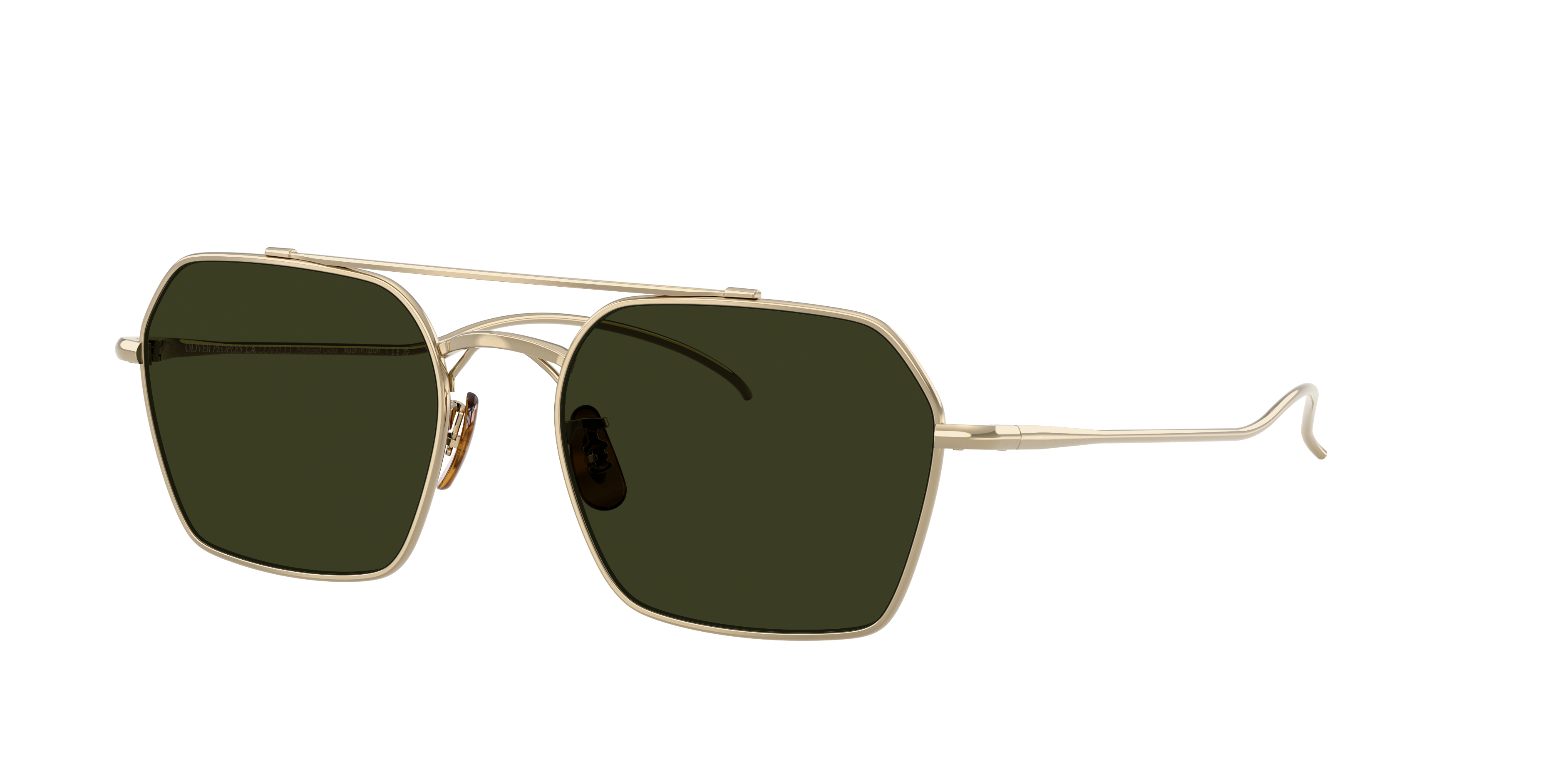 Oliver Peoples Unisex Sunglass OV1365ST TK-15 -  Frame color: Gold, Lens color: G-15 Polar