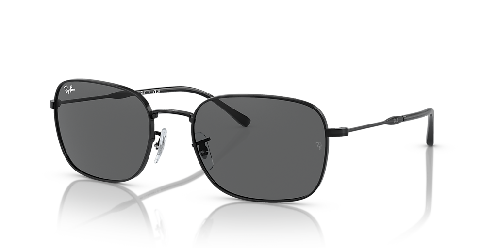 Ray-Ban RB3706 XL (57 - 20) with Grey lenses and Black frame
