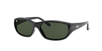 Ray-Ban Daddy-O XL (59 - 17) with Green lenses and Black frame