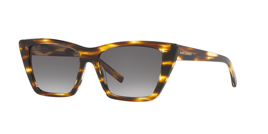 Saint Laurent SL 276 Mica M (55 - 16) with Grey lenses and