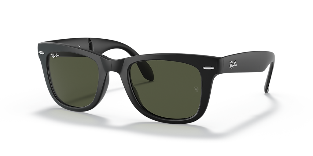 Ray-Ban Wayfarer Folding Classic XL (54 - 20) with Green lenses