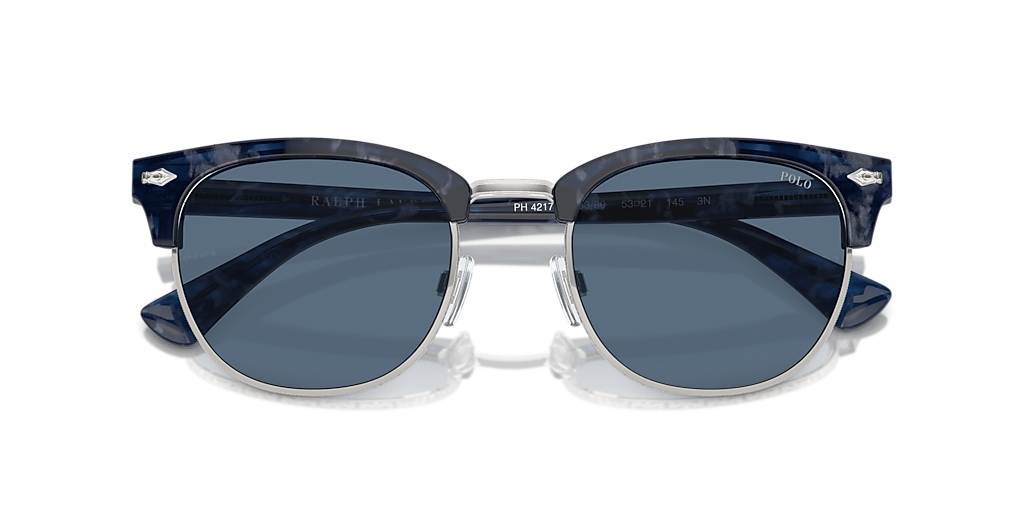 Polo Ralph Lauren PH4217 L (53 - 21) with Blue lenses and Blue