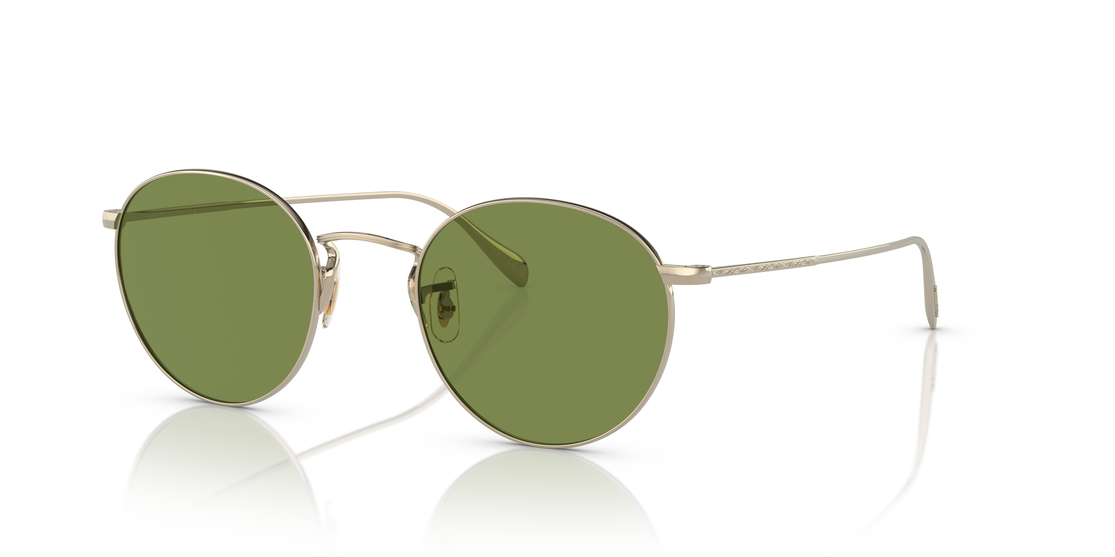Oliver Peoples OV1186S Coleridge Sun S (50 - 22) with Green lenses