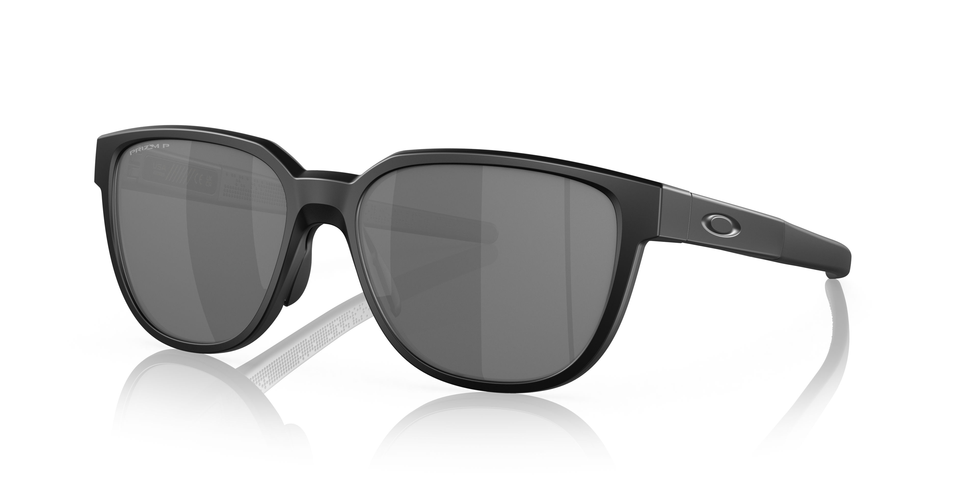 Oakley Actuator (Low Bridge Fit) L (57 - 16) with Black lenses and