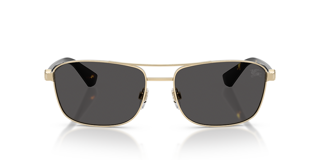 Burberry BE3163 XXL (60 - 17) with Grey lenses and Gold frame