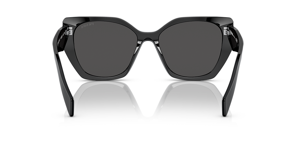 Prada PR 19ZS M (55 - 17) with Grey lenses and Black frame