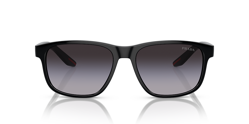 Prada Linea Rossa PS 06YS XL (56 - 17) with Grey lenses and Black