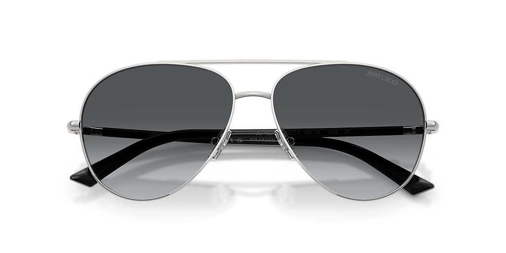 Jimmy Choo JC4026 L (58 - 14) with Grey lenses and Silver frame