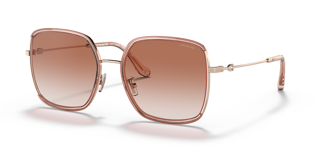 Coach C8000 XXL (58 - 19) with Pink lenses and Pink frame