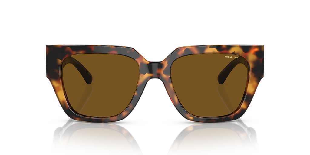 Versace VE4409 S (53 - 19) with Brown lenses and Tortoise frame