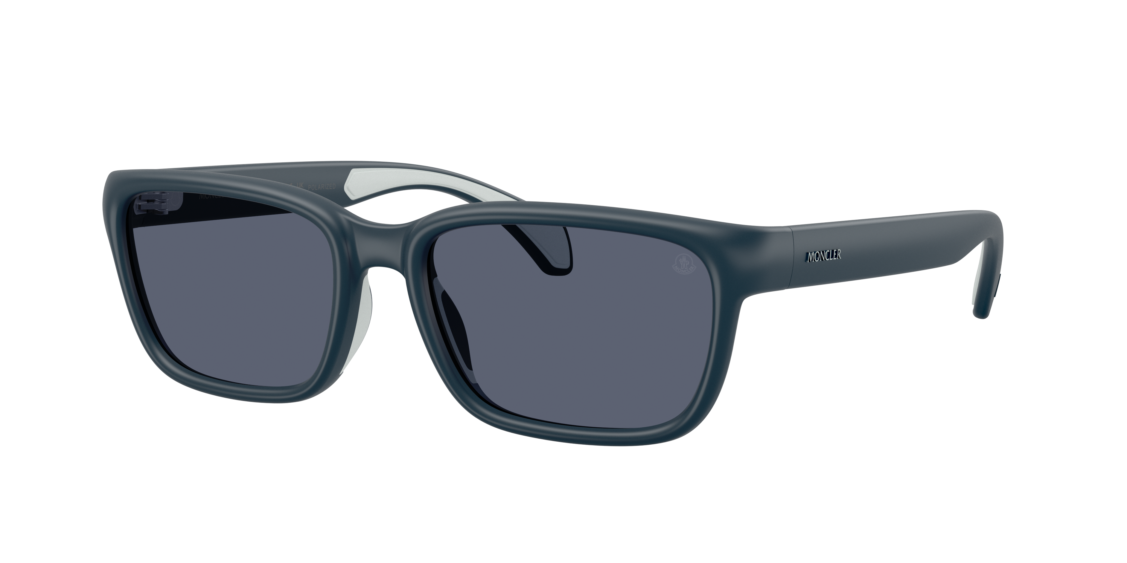 Moncler Slicka M (55 - 18) with Blue lenses and Blue frame