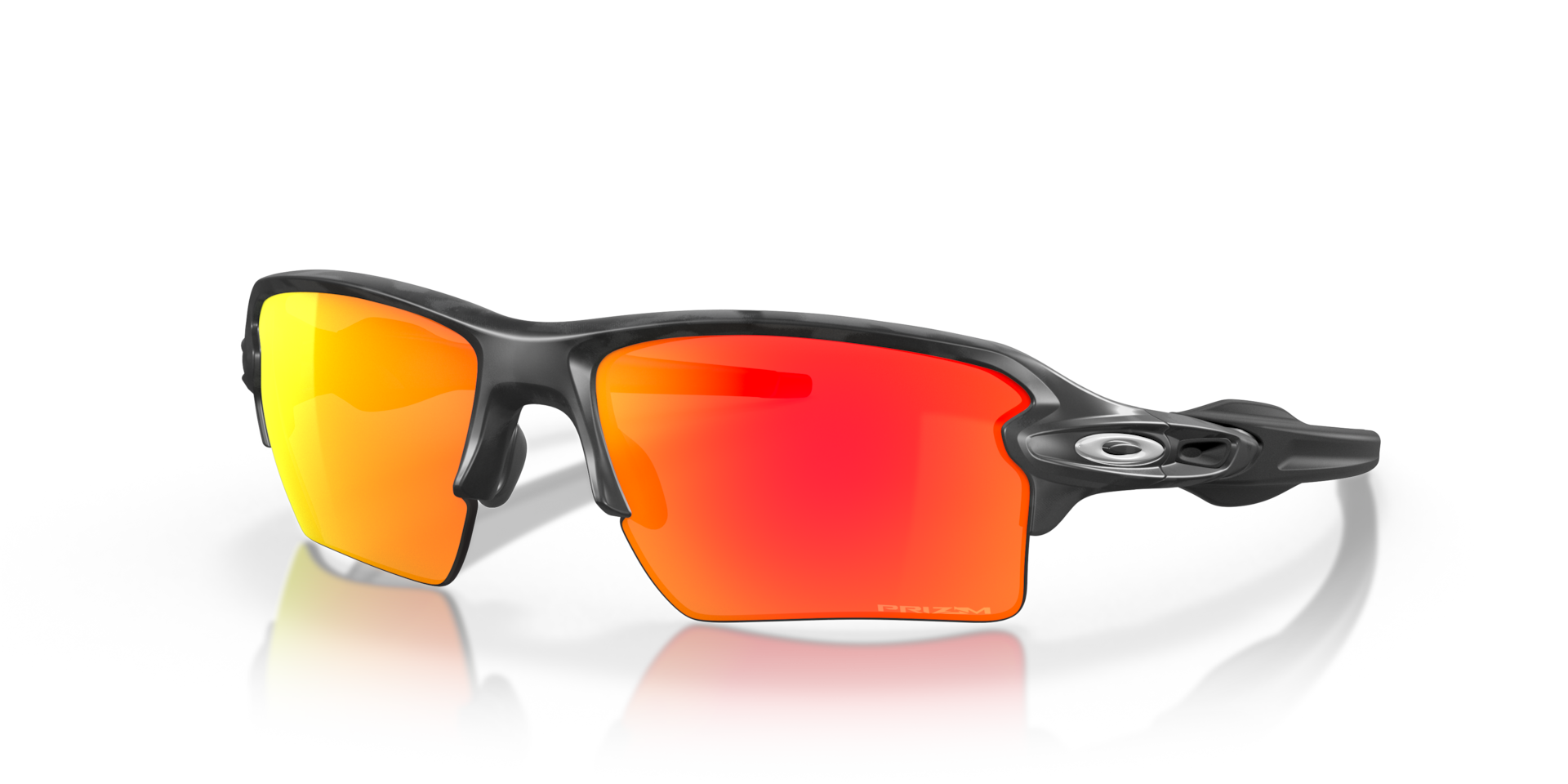Oakley Flak® 2.0 XL Black Camo Collection S (59 - 12) with Orange