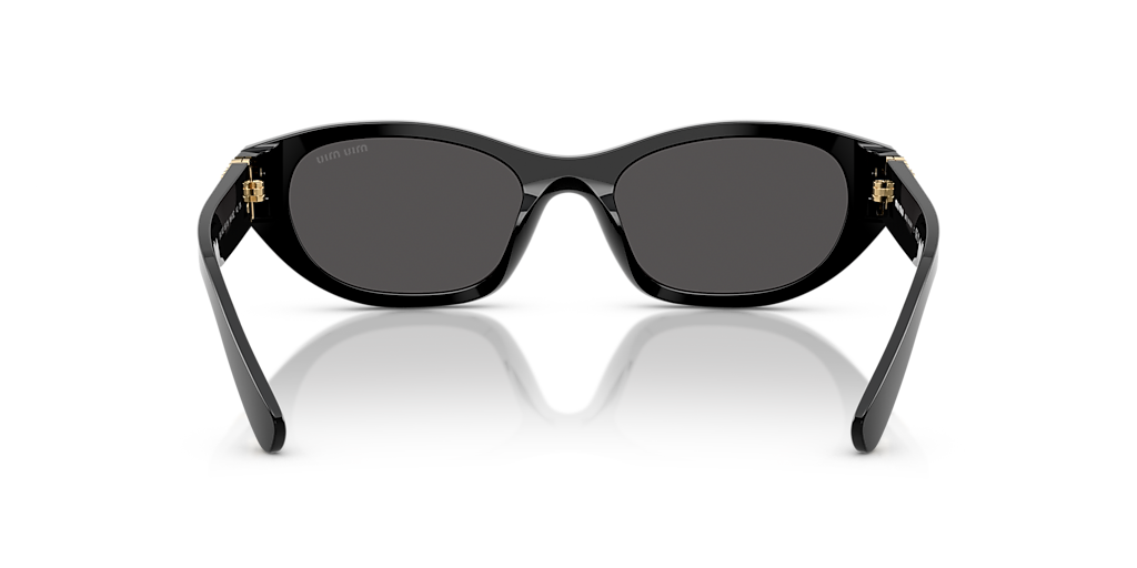 Miu Miu MU A03S L (53 - 19) with Grey lenses and Black frame