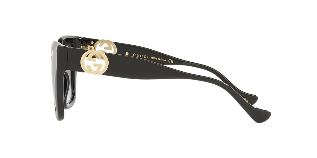 Gucci GG1023S XL (54 - 17) with Black lenses and Black frame
