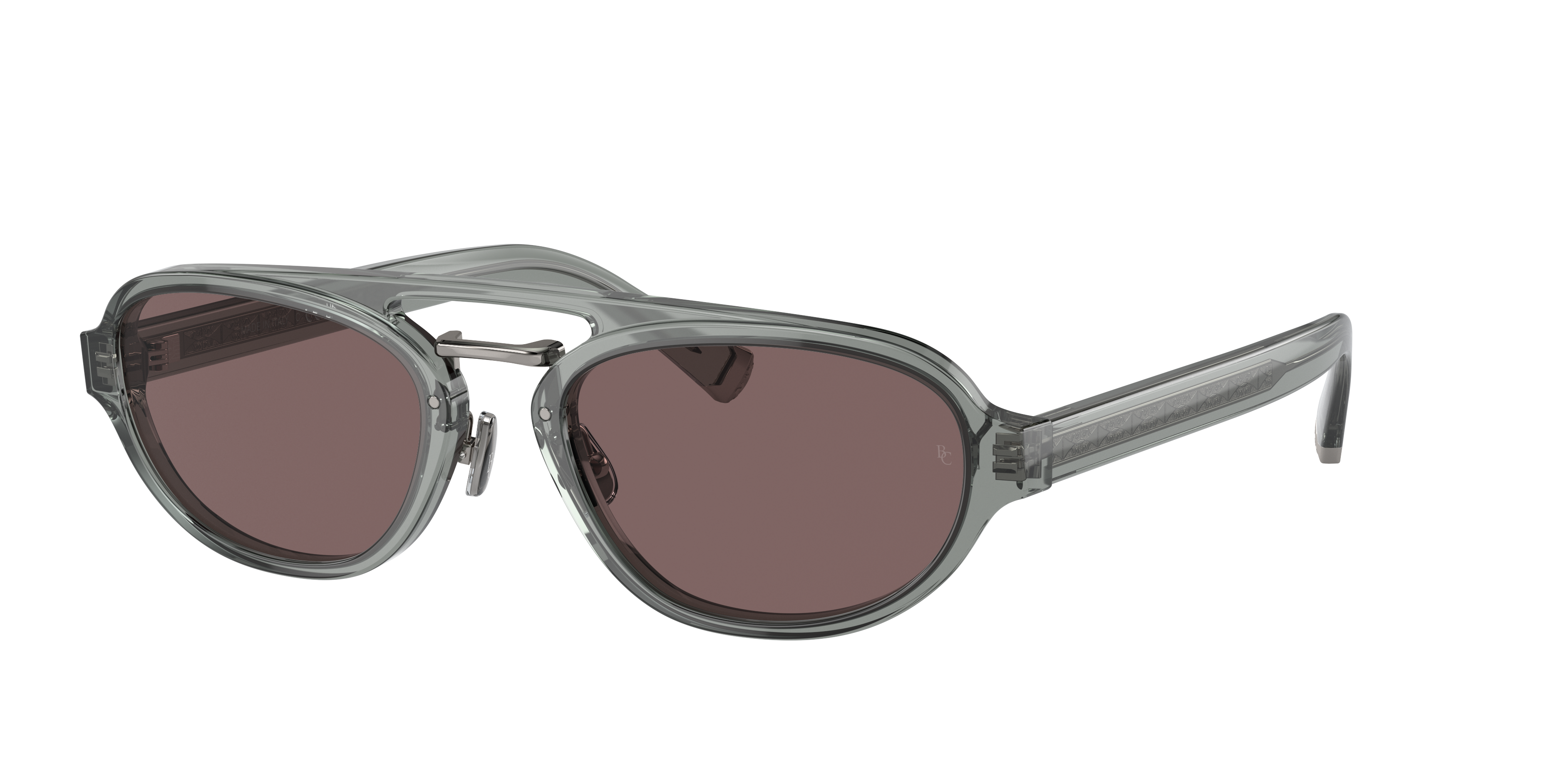 Brunello Cucinelli Unisex Sunglass BC4008S -  Frame color: Night Grey, Lens color: Marc