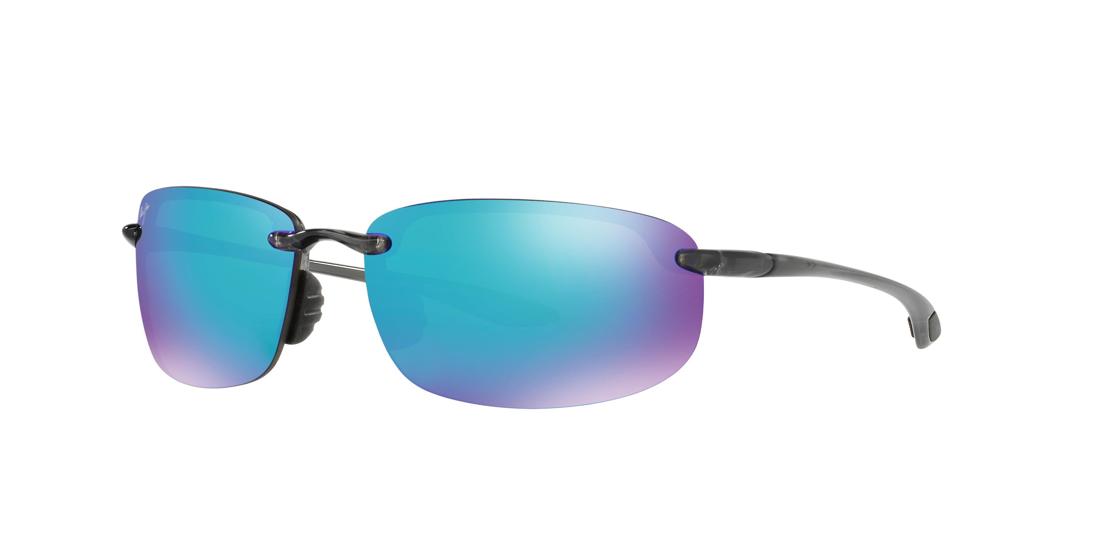 Maui Jim Hookipa XXL (64 - 17) with Blue lenses and Grey frame