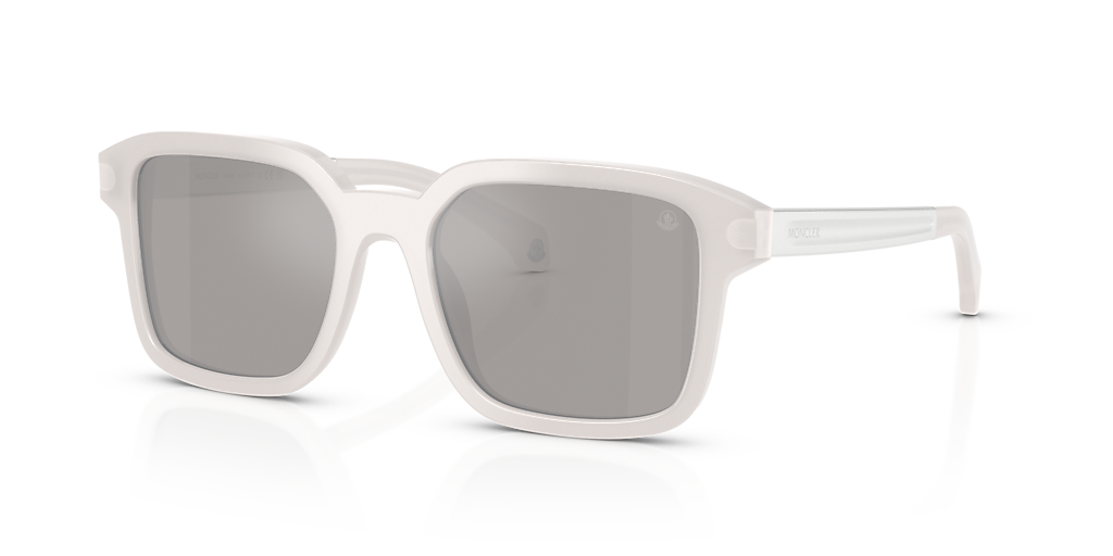 Moncler ME6006 Quaderna XL (53 - 19) with Silver lenses and Grey