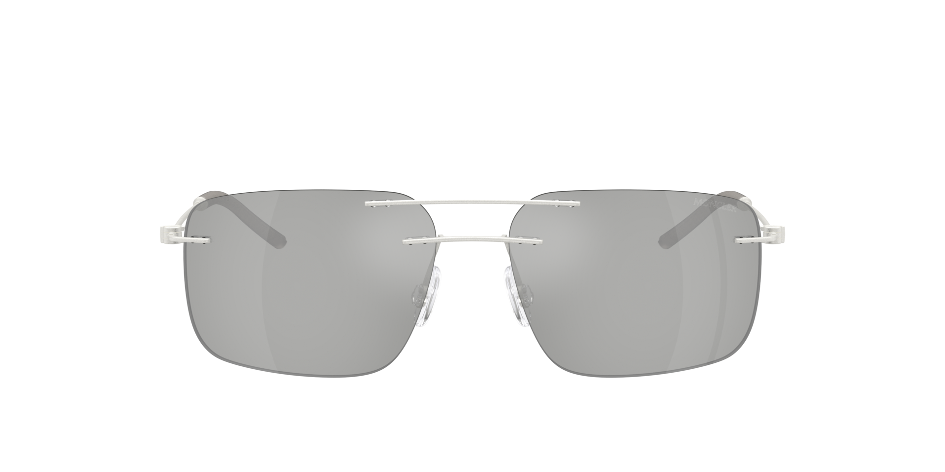Moncler Doppler M (56 - 15) with Blue lenses and Silver frame
