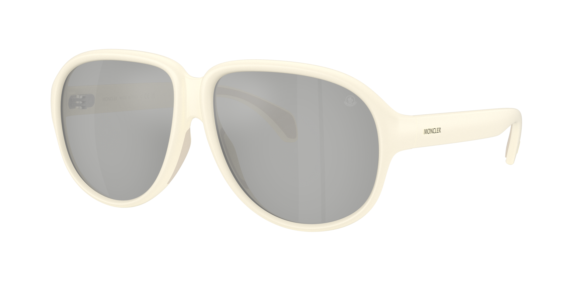 Moncler Halcyonne Sunglasses - Unisex - Sunglasses - White - 60 Mm - Accessories - Image 3