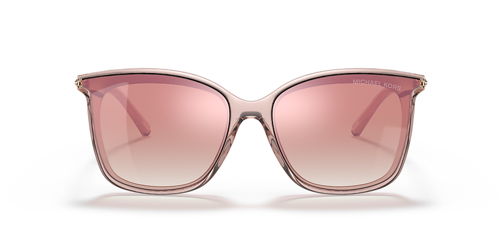 Michael Kors Zermatt L (61 - 17) with Gold lenses and Pink frame