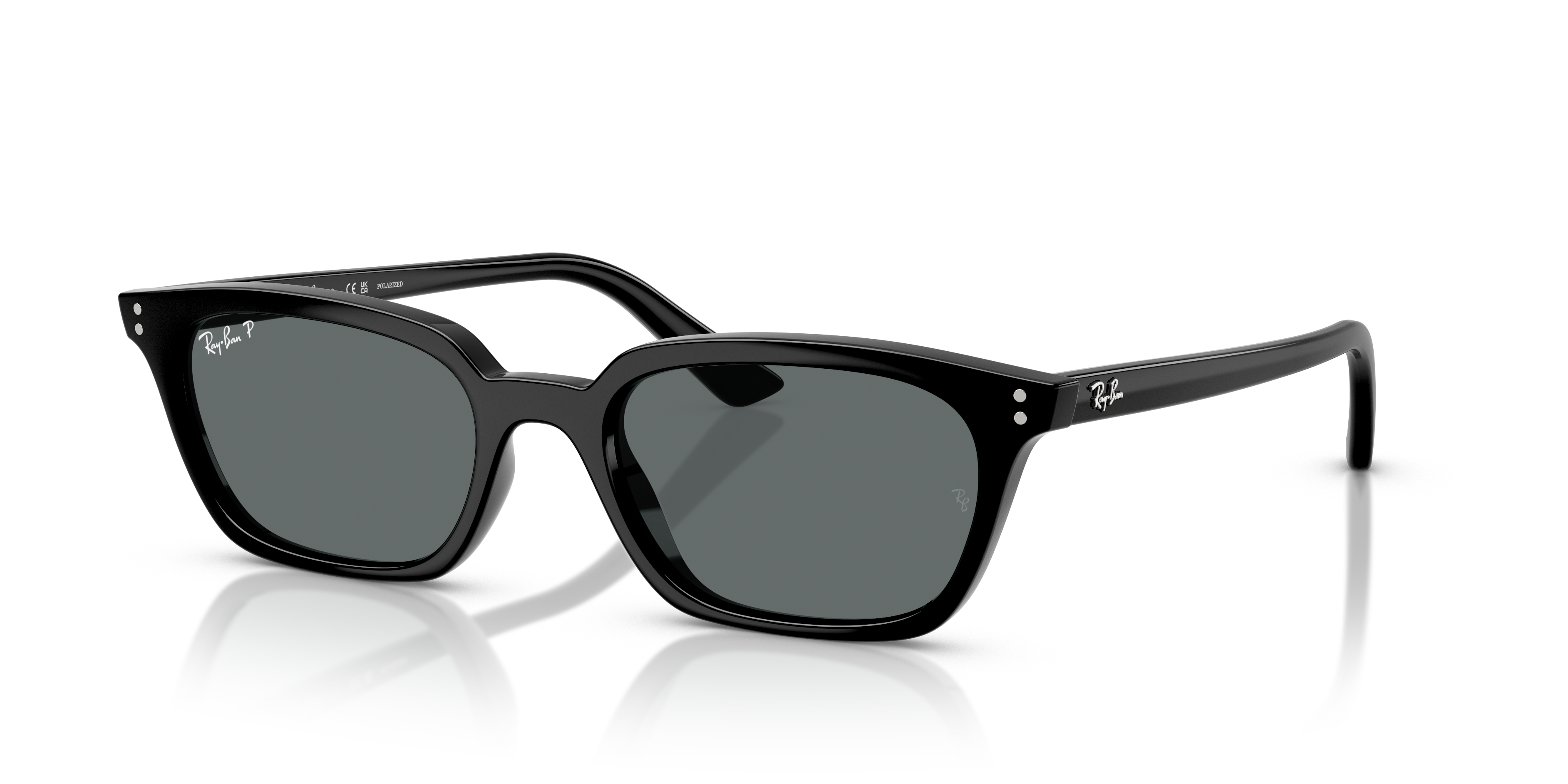 Ray-Ban Zaya Bio-Based M (53 - 19) with Grey lenses and Black