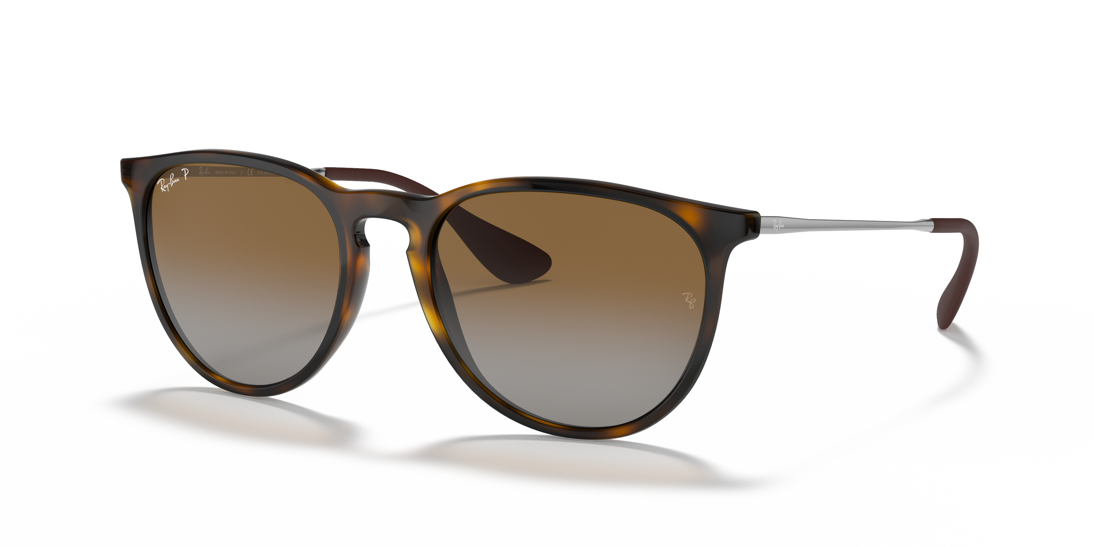 Ray-Ban Erika Classic M (54 - 18) with Brown lenses and Tortoise