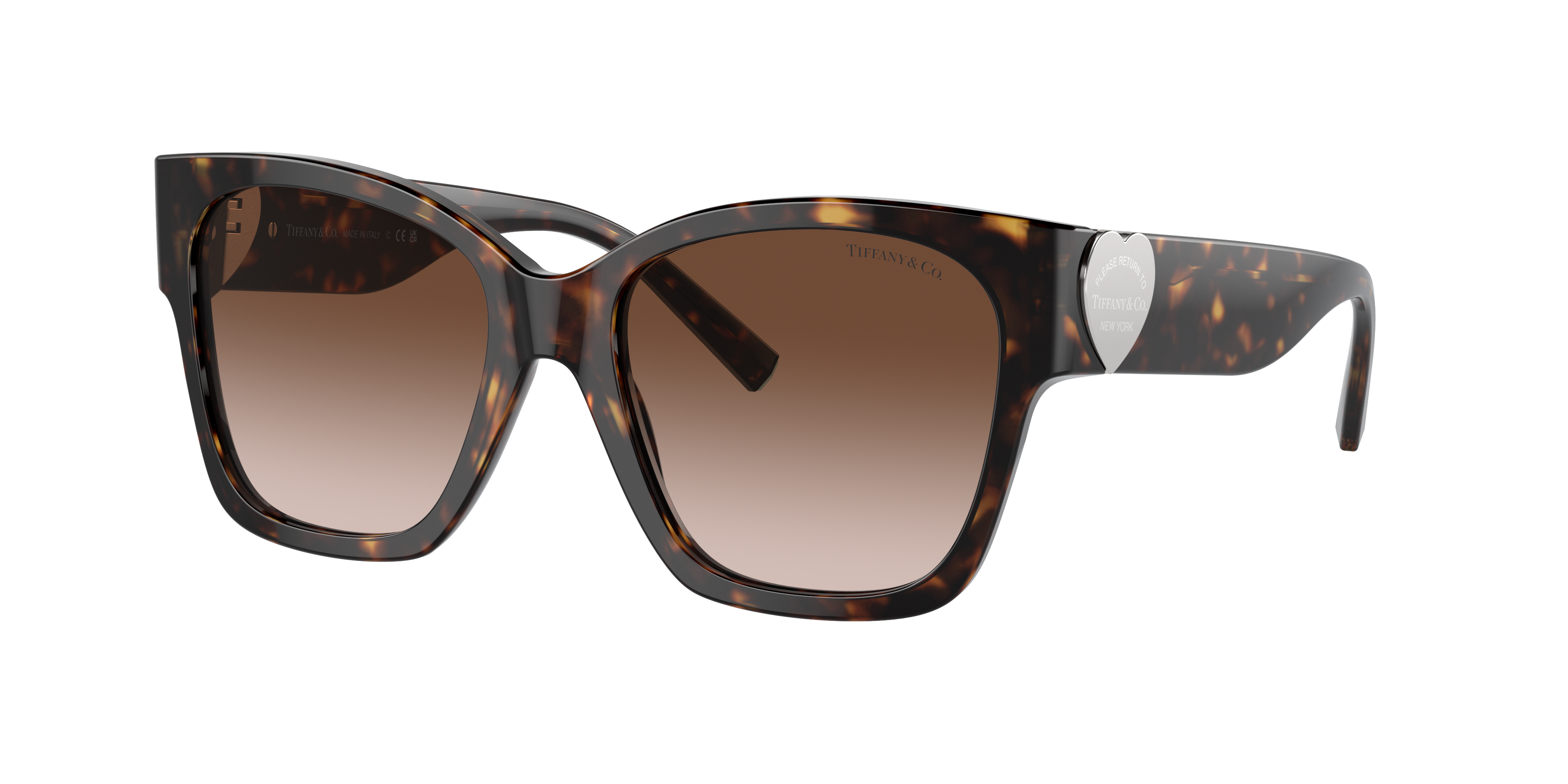 Tiffany & Co. TF4216 XL (54 - 18) with Brown lenses and Tortoise