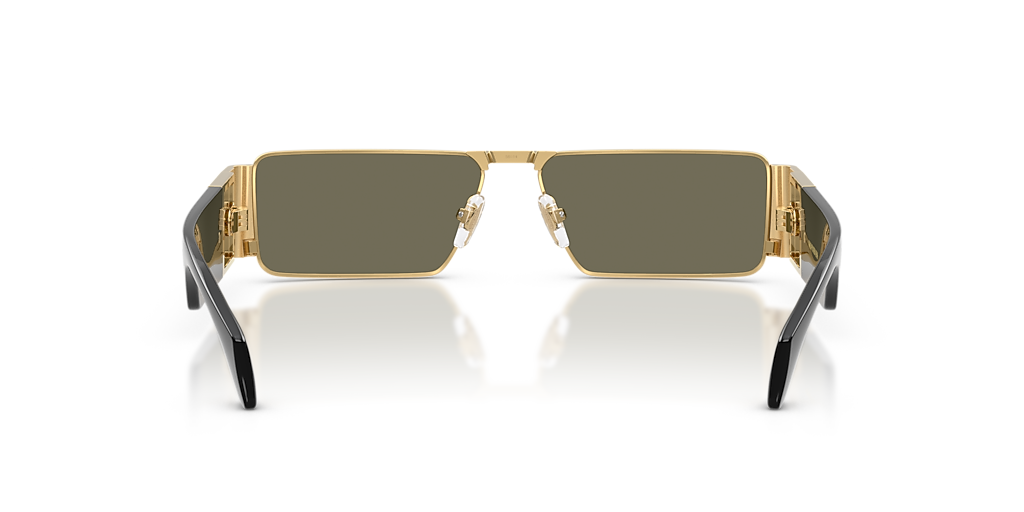 Versace VE2286 M (57 - 14) with Yellow lenses and Gold frame