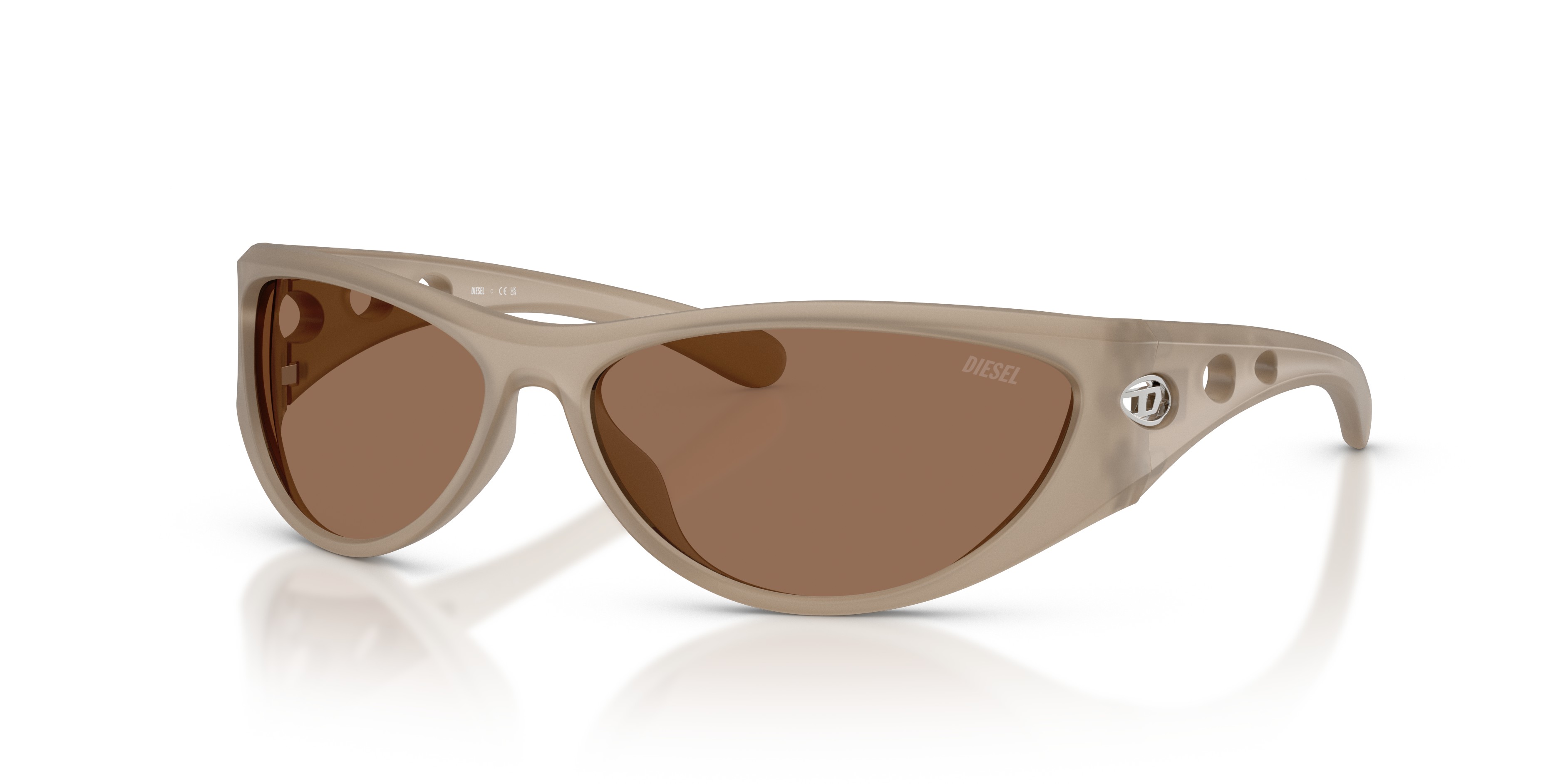Diesel DL3004U L (63 - 14) with Brown lenses and Grey frame