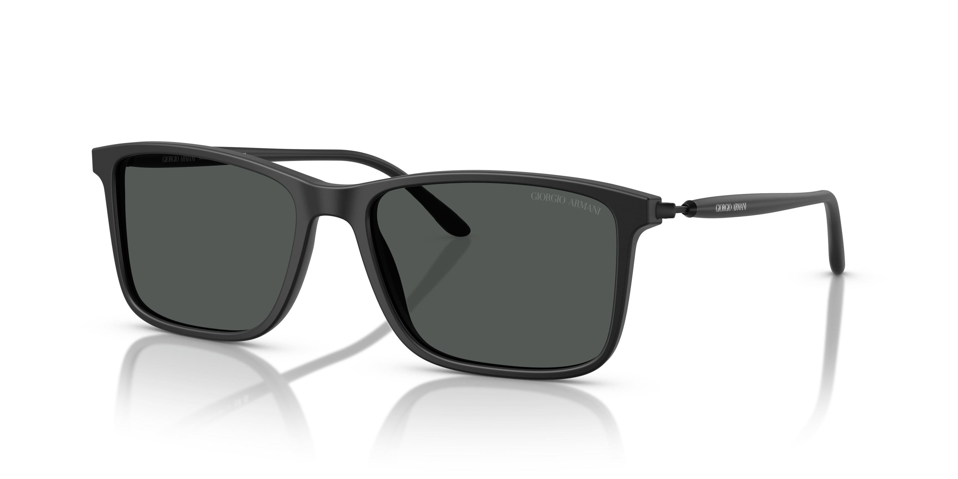 Giorgio Armani AR8218 XXL (56 - 17) with Grey lenses and Black