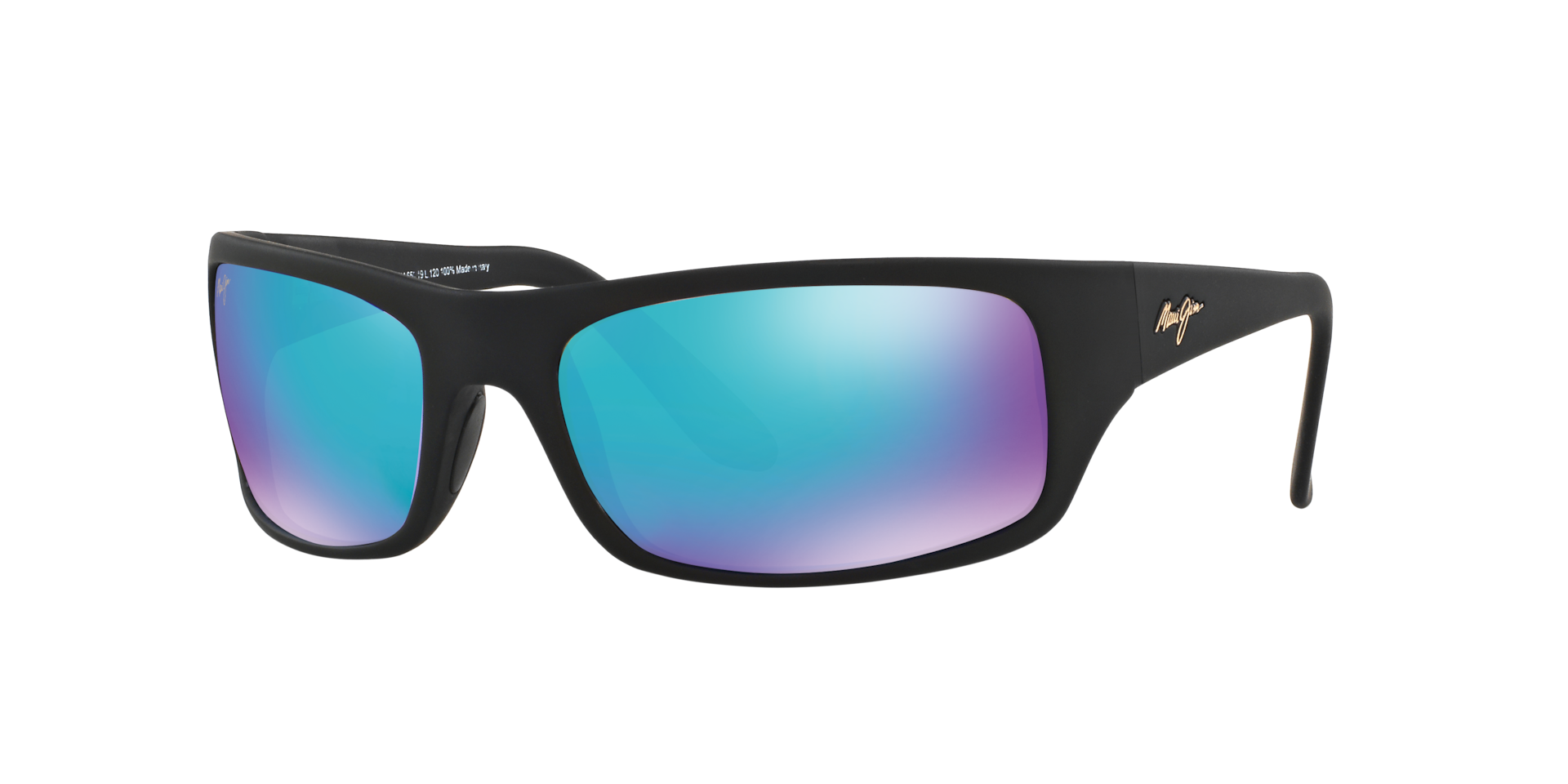 Maui Jim Peahi XXL (65 - 19) with Blue lenses and Black frame