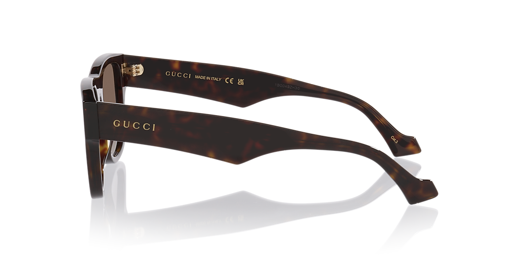 Gucci GG1427S S (53 - 21) with Brown lenses and Tortoise frame