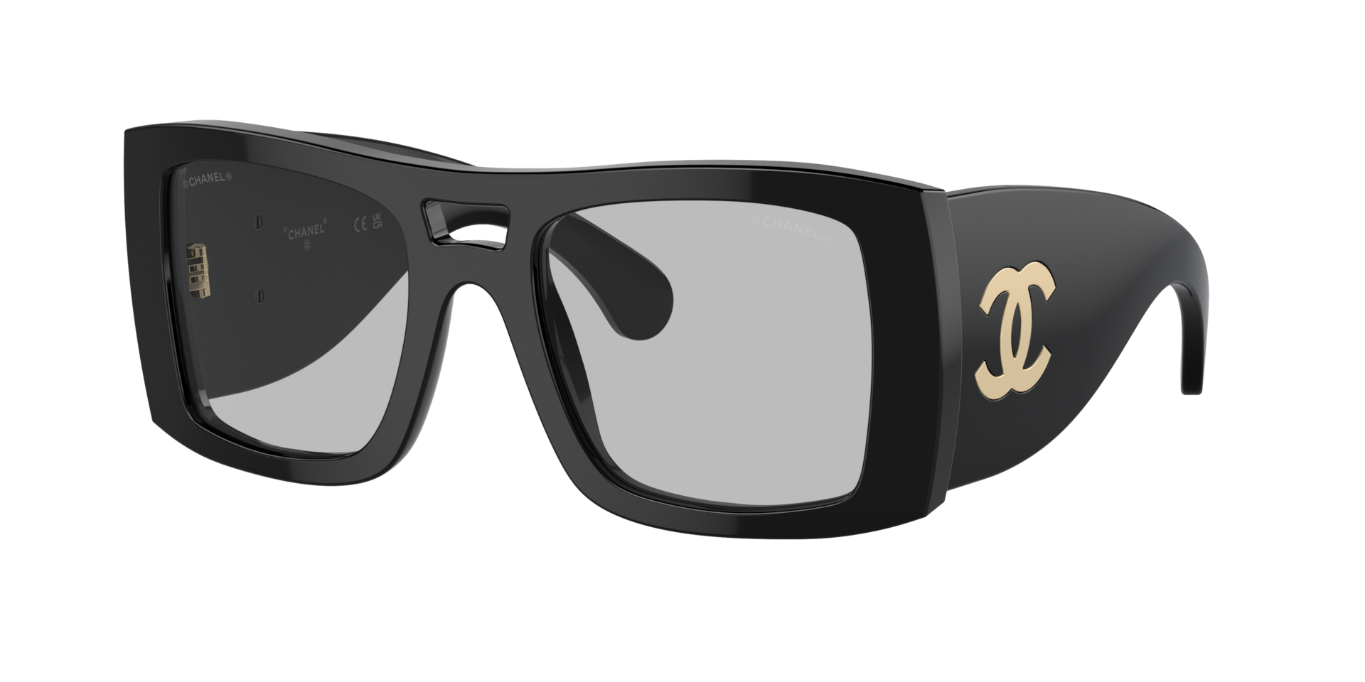 Chanel Femme Sunglass CH9141A - Couleur du Monture Noir Couleur de Lentille Gris clair 620 €