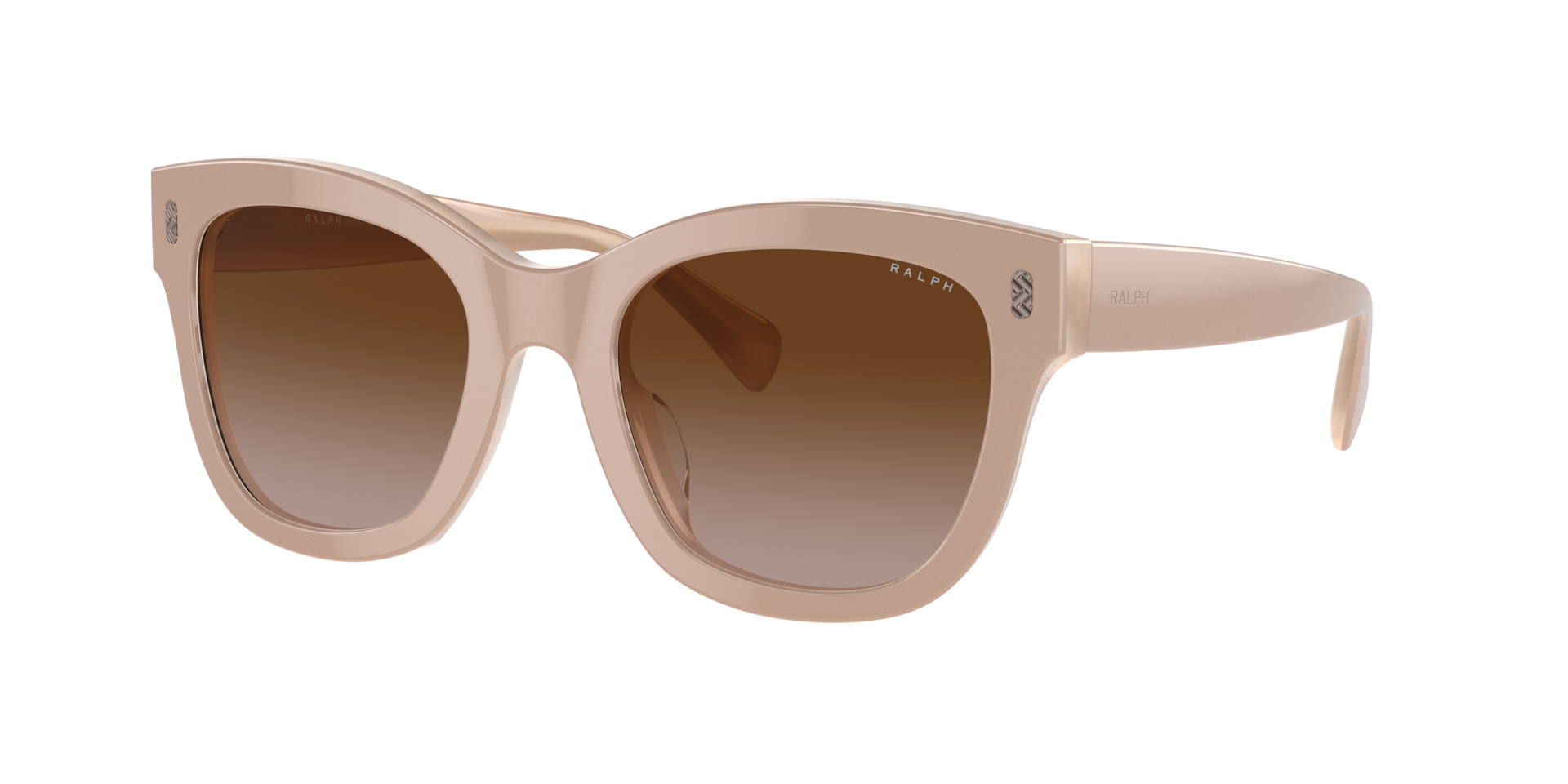 Ralph Femme Sunglass RA5301U - Couleur du Monture Beige On Milky Beige Couleur de Lentille Dgrad Marron 55 €