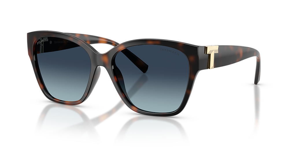 Tiffany & Co. TF4254U XL (56 - 16) with Blue lenses and Tortoise