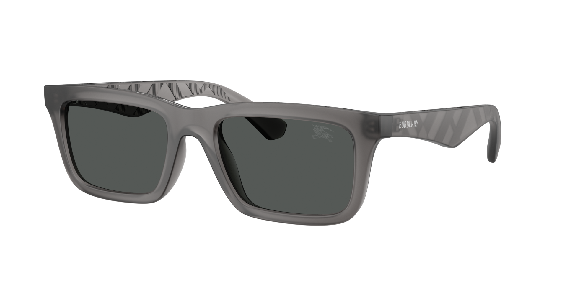 Burberry Man Sunglass BE4475U -  Frame color: Matte Grey, Lens color: Dark Grey