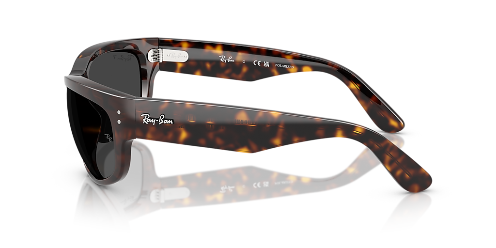 Ray-Ban Mega Balorama XL (63 - 19) with Black lenses and Tortoise