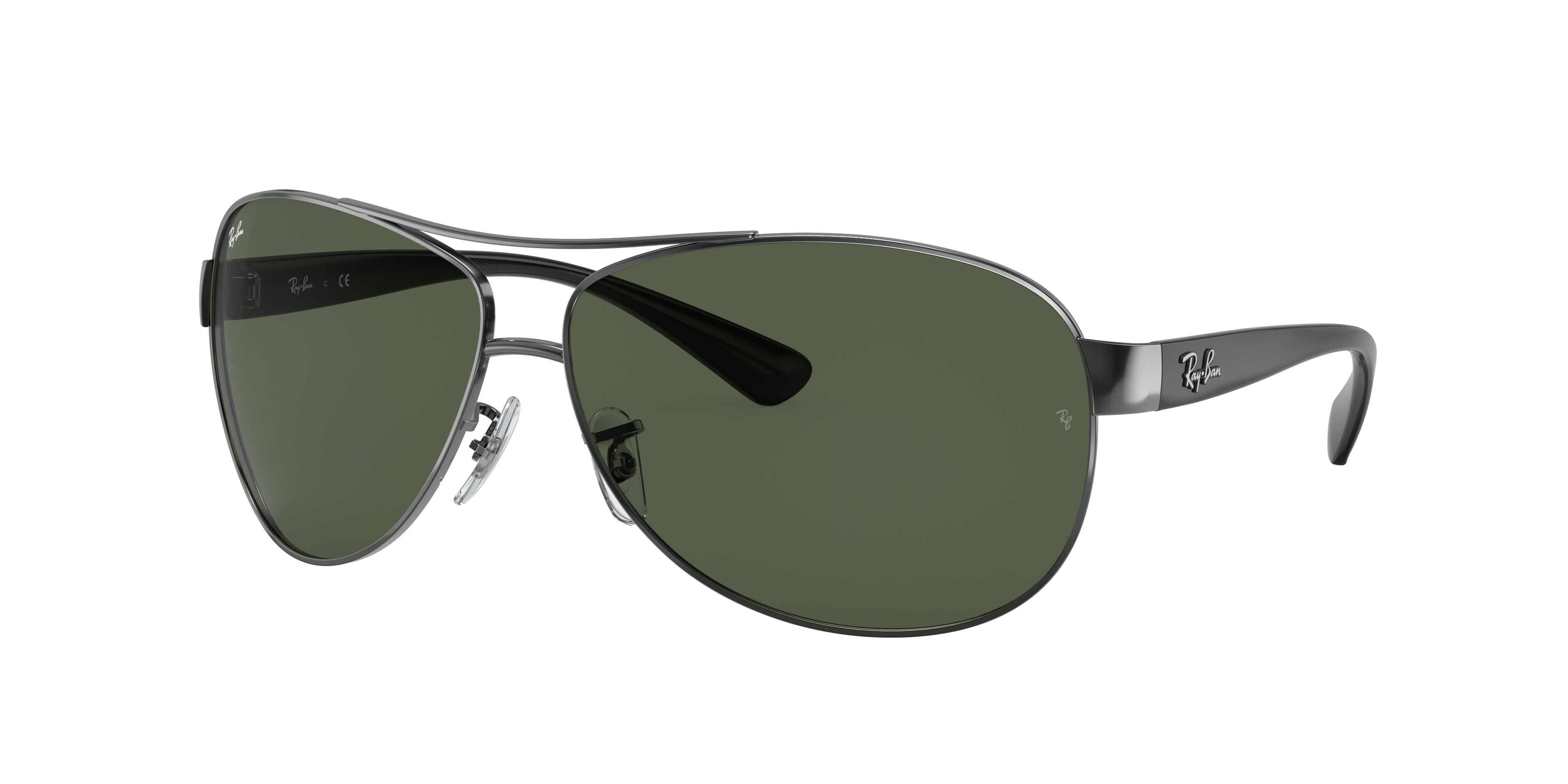 Ray-Ban Man Sunglass RB3386 -  Frame color: Gunmetal, Lens color: Dark Green