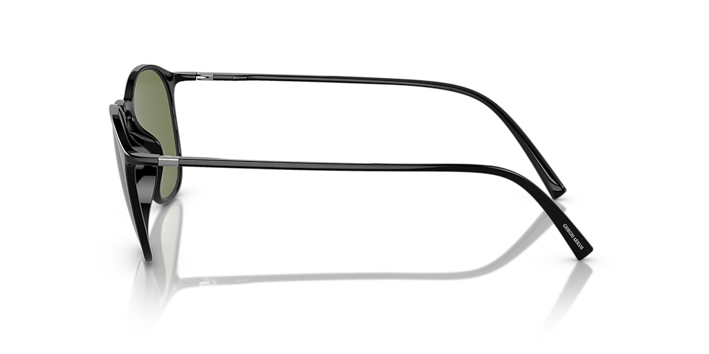 Giorgio Armani AR8186U XL (52 - 20) with Green lenses and Black