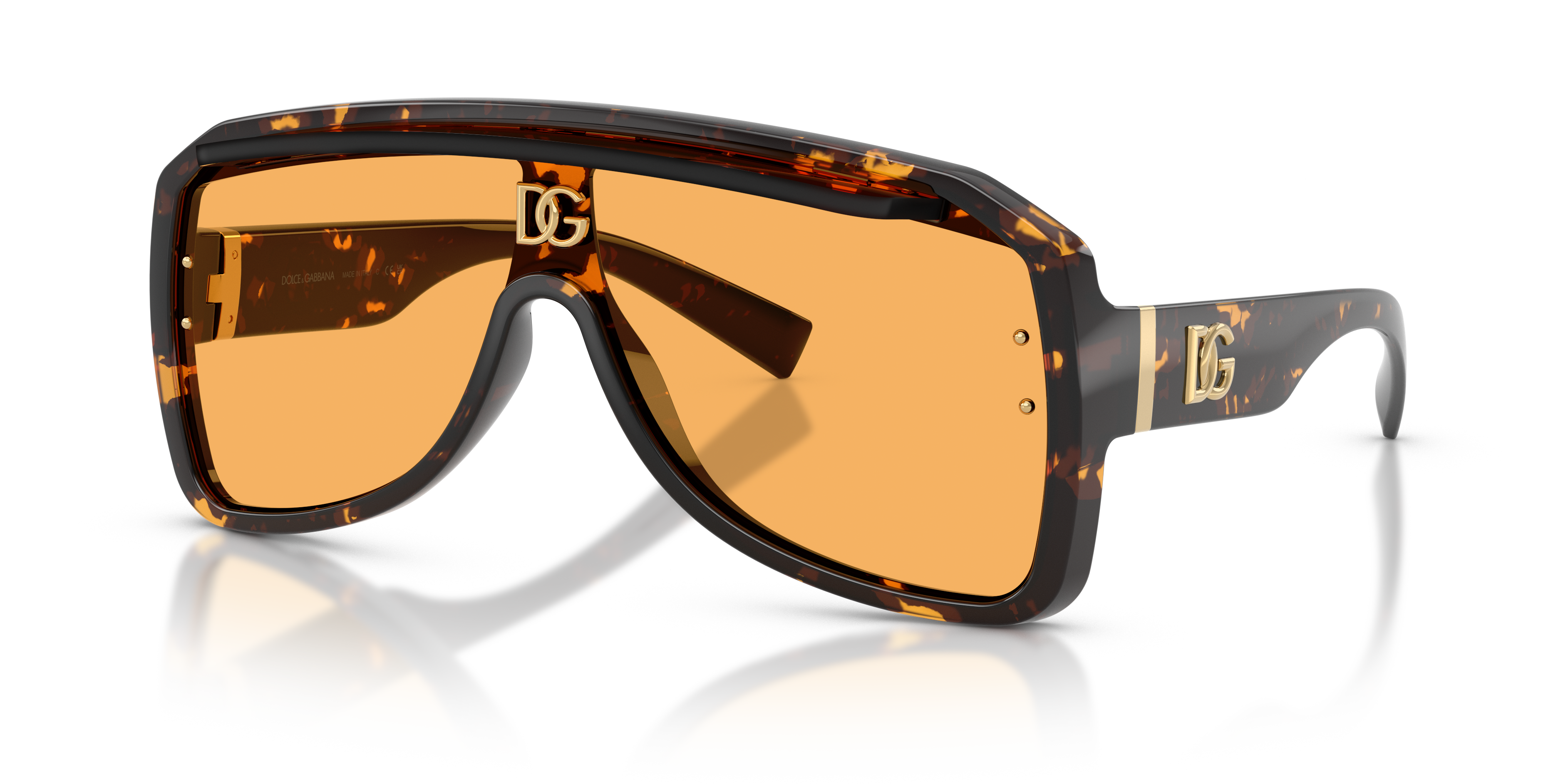 Dolce&Gabbana DG6205 XXL (0 - 137) with Yellow lenses and Tortoise