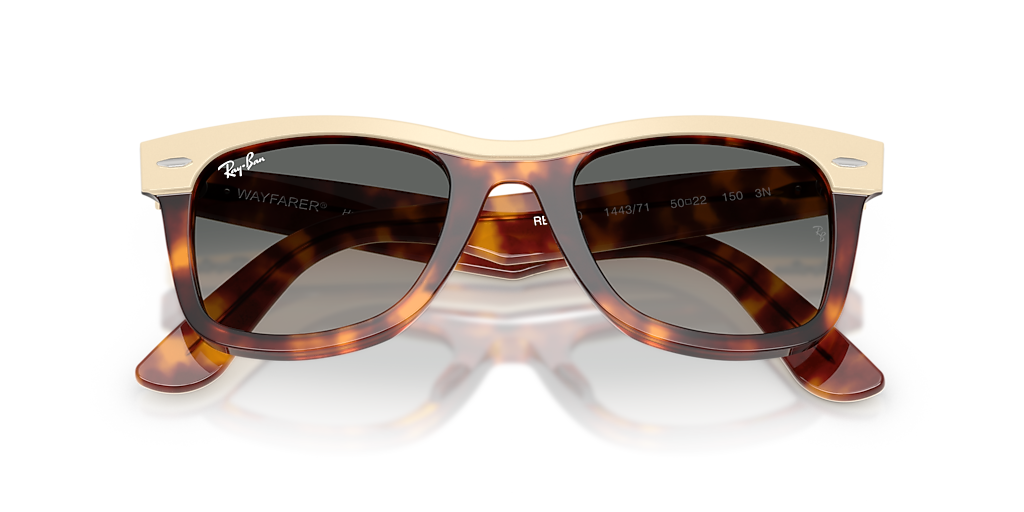 Ray-Ban Wayfarer Street Neat M (50 - 22) with Grey lenses and