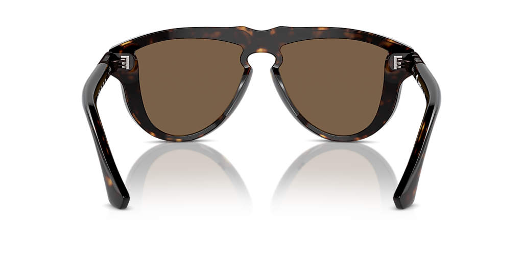 Burberry BE4427 M (0 - 136) with Brown lenses and Brown frame