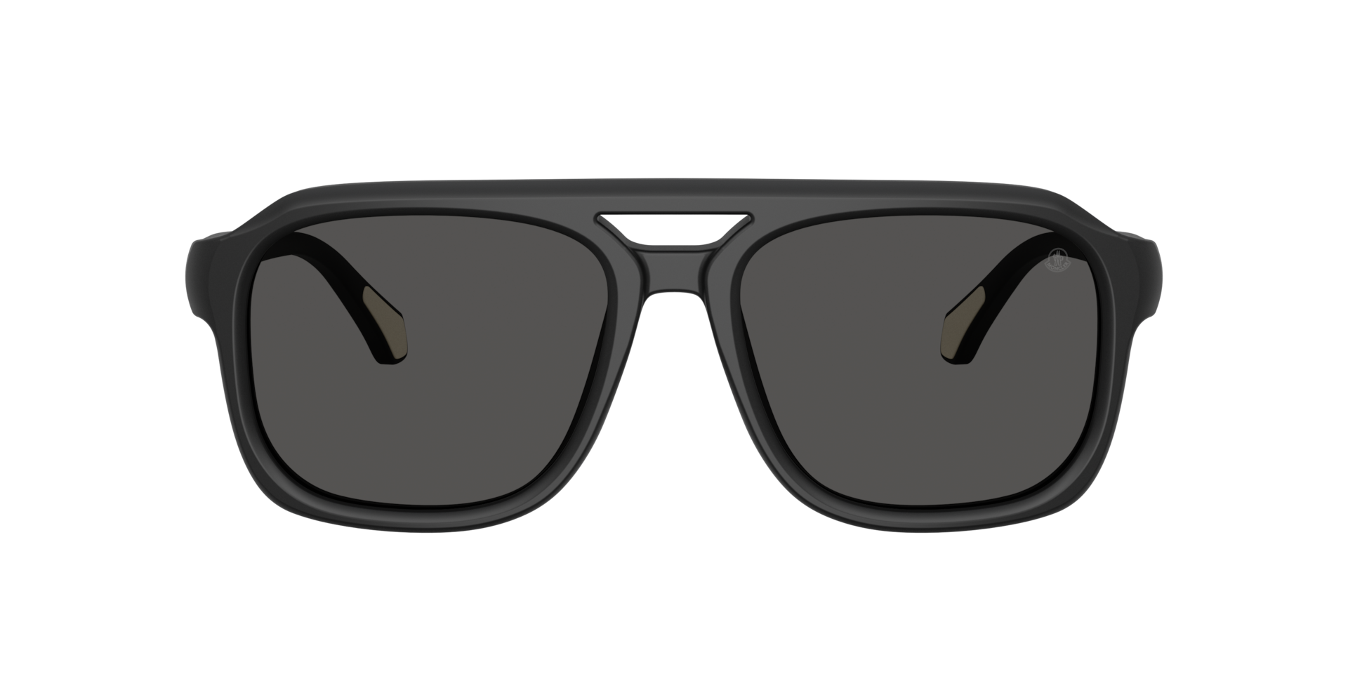 Moncler ME6024 VANTOS L (56 - 18) with Grey lenses and Black frame