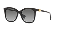 Gucci GG1071S XL (55 - 19) with Black lenses and Black frame